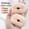 5D Microblading Eyebrow & Eyeliner Template with Practice Skin for Eyelash Extensions