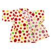 Jinbei for Made with Japanese Tomato 100cm Girls, Kids, Fabric, 100% Cotton, Print, Cream,