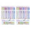 6/12 PCS Double Headed Color Changing Pen Marking Fluorescent Marker Hand Ledger Pen Set for Students School Supplies Stationery