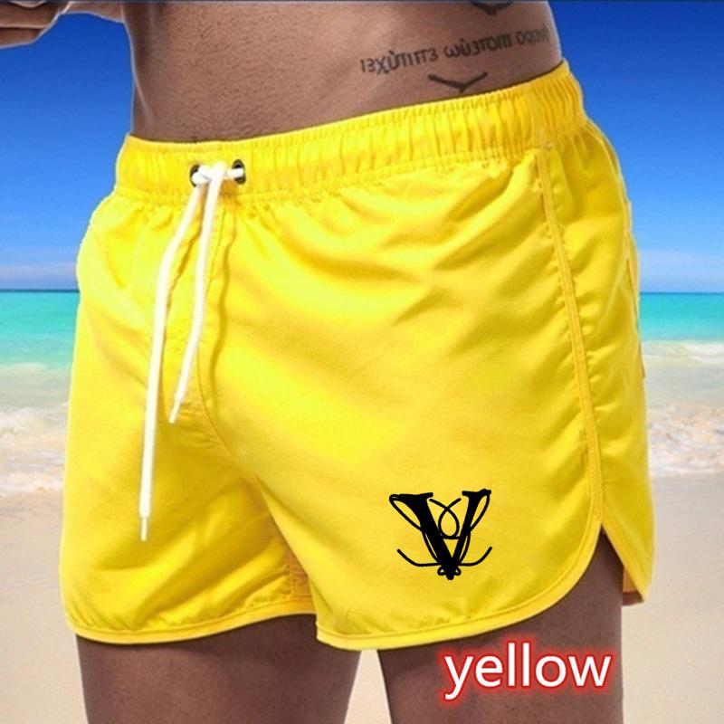 BBK-43 2025 Summer Men's Quick-Drying Swim Trunks Sports Pants Swimwear Beach Shorts Jogging Shorts