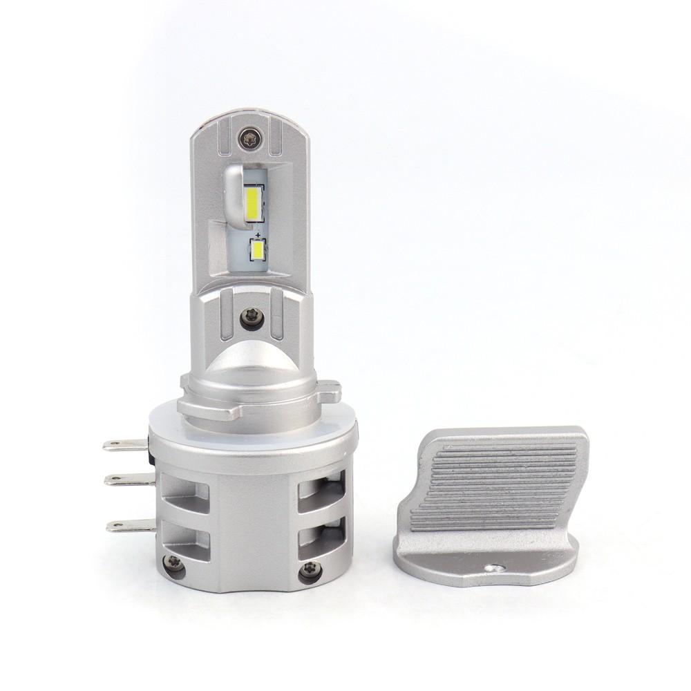H15 LED Bulbs 12-24V CANBUS CSP 2 Pcs 2x 8000lm Strong White Off-Road