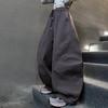 2025 New Spring & Autumn Korean Wide-Leg Casual Sports Pants for Big Girls