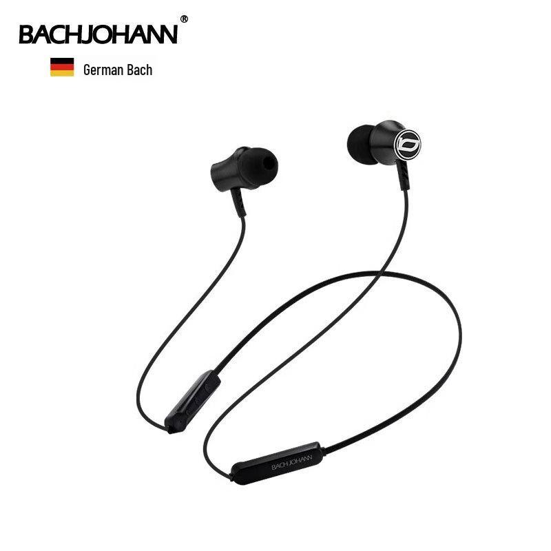 

Bach Johann BT02 Wireless Neckband Bluetooth Headphones