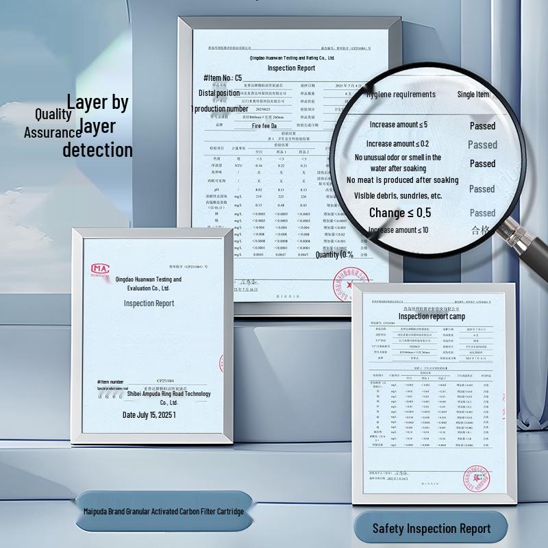 Coconut Shell Activated Carbon Post-Filter Cartridge T33 for Home Kitchen Pure Water Systems