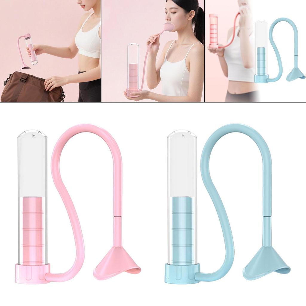 Lung Trainer Modern Breathing Exercise Device for Lungs Home Travel Gym
