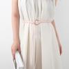 Imitation Belt Fashion Lace-up Decorative Waistband Leather Accessory