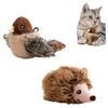 Petsboro Featherfun Flyer, Interactive Cat Toy with 7 Simulated Chirping Bird Sounds, Touch-Activated for Bored Indoor Adult Cats