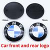 BBKD8 7PCS BMW Car Hood Front Rear Trunk Emblem Classic Blue White Badge For BMW E93 E87 G01 G20 X3 X5 F30 F20 E36 E46 E53 E90