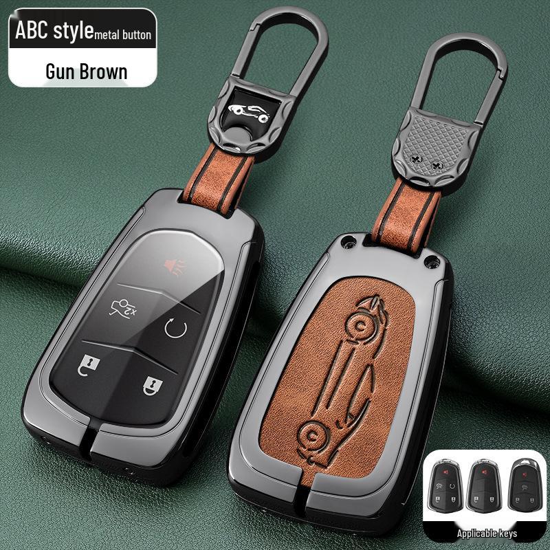 Cadillac XT5, CT5, XT4, XT6, CT6, XTS, ATSL, CT4 Premium Metal Key Cover