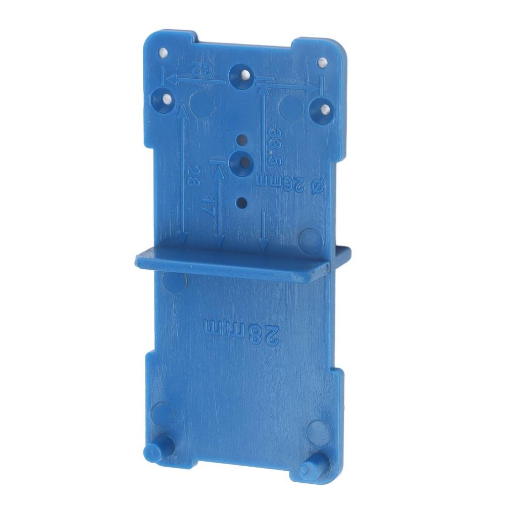 10 Pcs 28mm Diameter Hole Drilling Locator Template Cabinet Hinge Jig For Cabinet Making