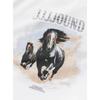 Levis X JJJJound Collaboration FW24 Letter Two Horses Logo Print Design Crew Neck Short Sleeve T-Shirt Unisex T-Shirt White 0002F0001