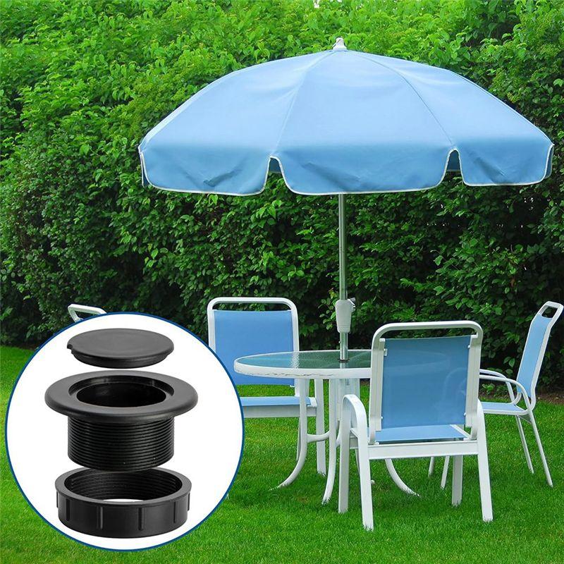 ABUL-2 Inch Parasol Umbrella Hole Thicker Patio Table Hole Cover Insert Deck Table Umbrella Holes Plug