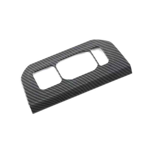 Compatible with Ford EVOS Interior Parts: Door Handles, Gear Shift Panel, Air Vents, and Steering Wheel Accents.