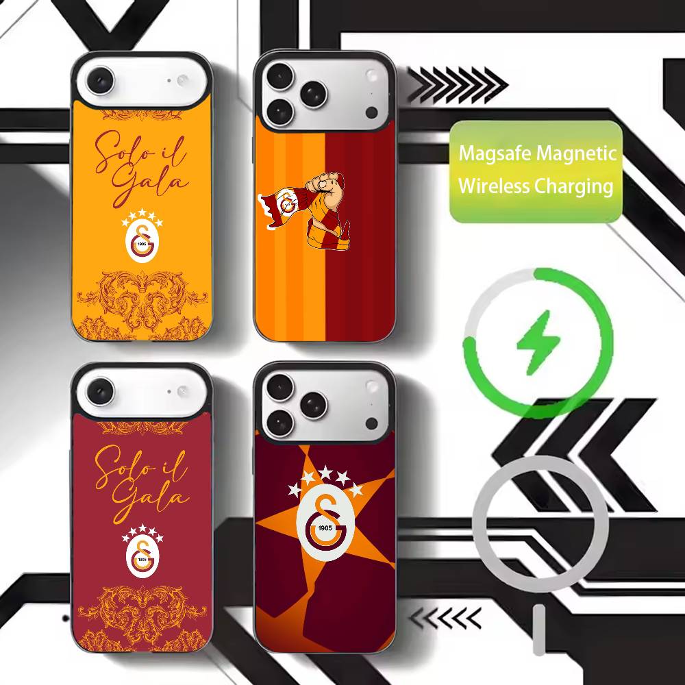G-GalatasarayS 1905s Phone Case For iPhone17,16,15,14,13,12,11 Plus,Pro Max Magnetic For Magsafe Wireless Charging