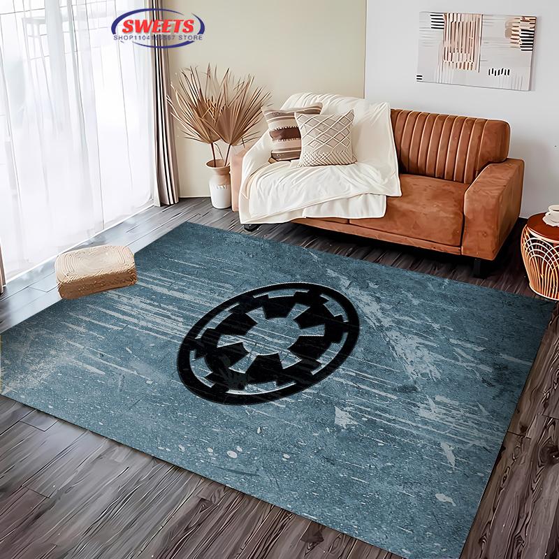 Next Day Shipping Classic L0G0 Printed Carpet,Living Room Bedroom Office Children's Room of Choice,Non-slip Machine Washable Mat