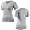 Camiseta Deportiva de Manga Corta para Mujer, Cuello en V, Secado Rápido, Transpirable, Corte Ajustado, para Correr y Actividades al Aire Libre
