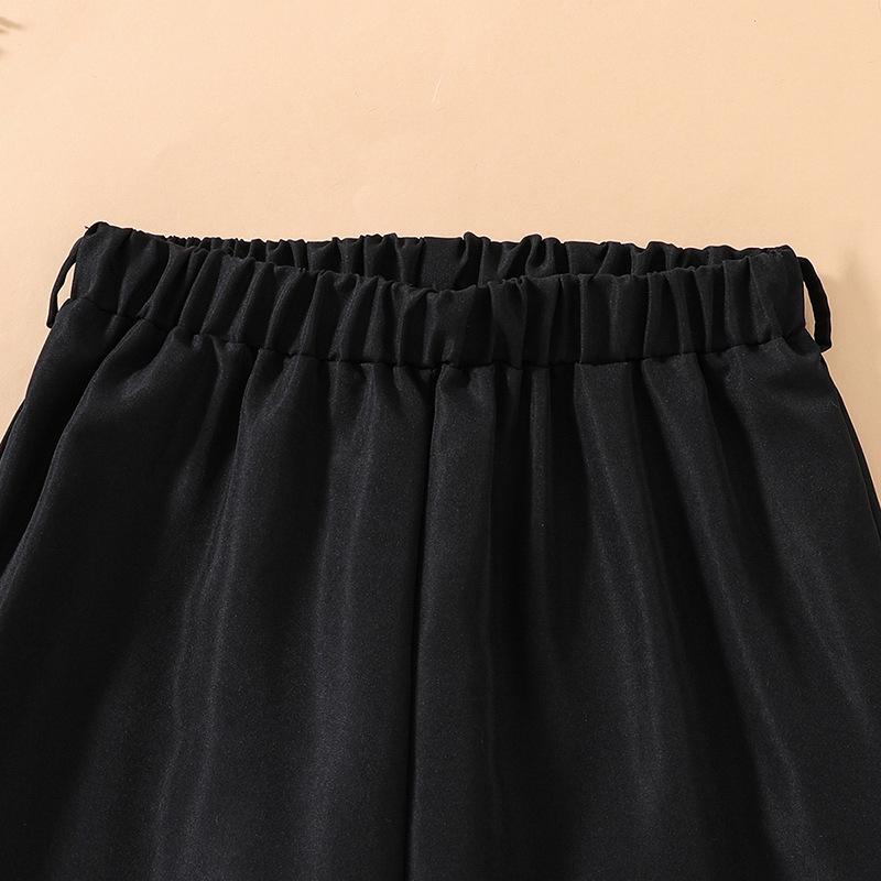 Mädchen-Set mit Langarm-Oberteil und Hose mit Valentinstags-Herz-Print - Frühjahrskollektion