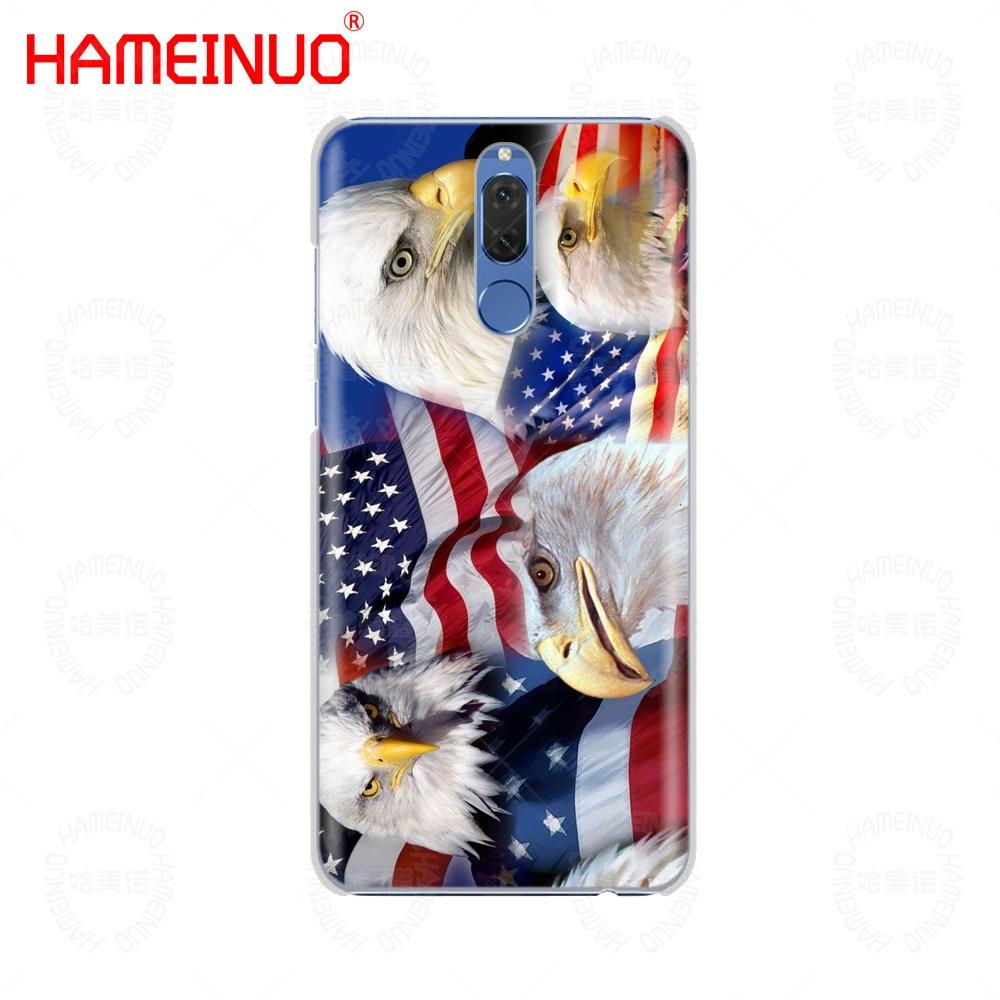 

Чехол для телефона Eagles Flag of United States American для Huawei NOVA 2 2S 3e PLUS LITE p smart 2018 Enjoy 7s mate 7 8 9 10 pro NOVA LITE