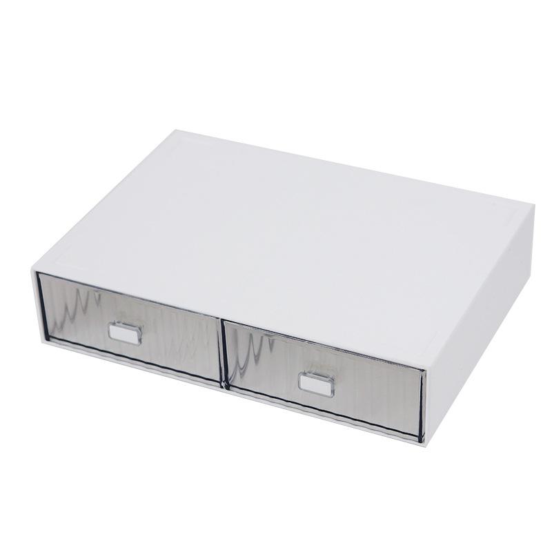 Acrylic Cosmetics Storage Box Makeup Organizer Drawer Desktop Transparent Dustproof Lipstick Makeup Brush Mask Storage Box Rack