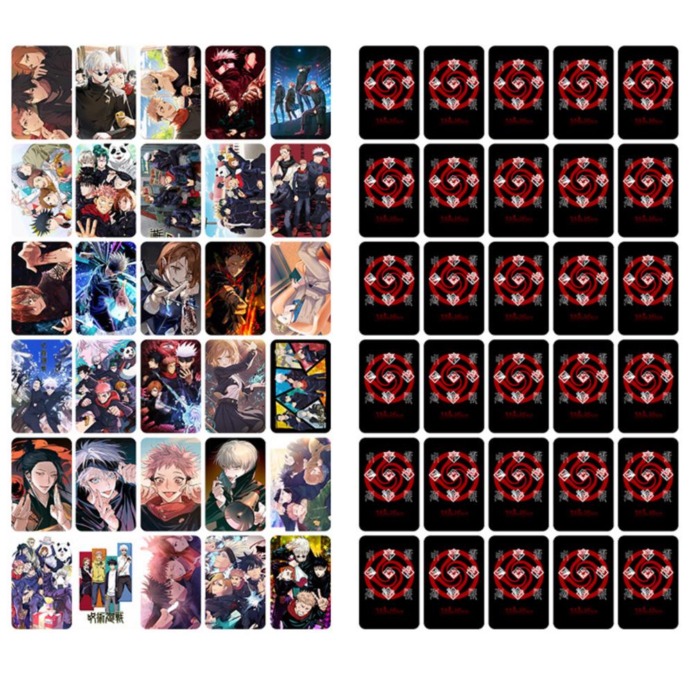 Roytan Jujutsu Kaisen Photocard Gojo Photocard 60pcs + Mini Sticker 32pcs