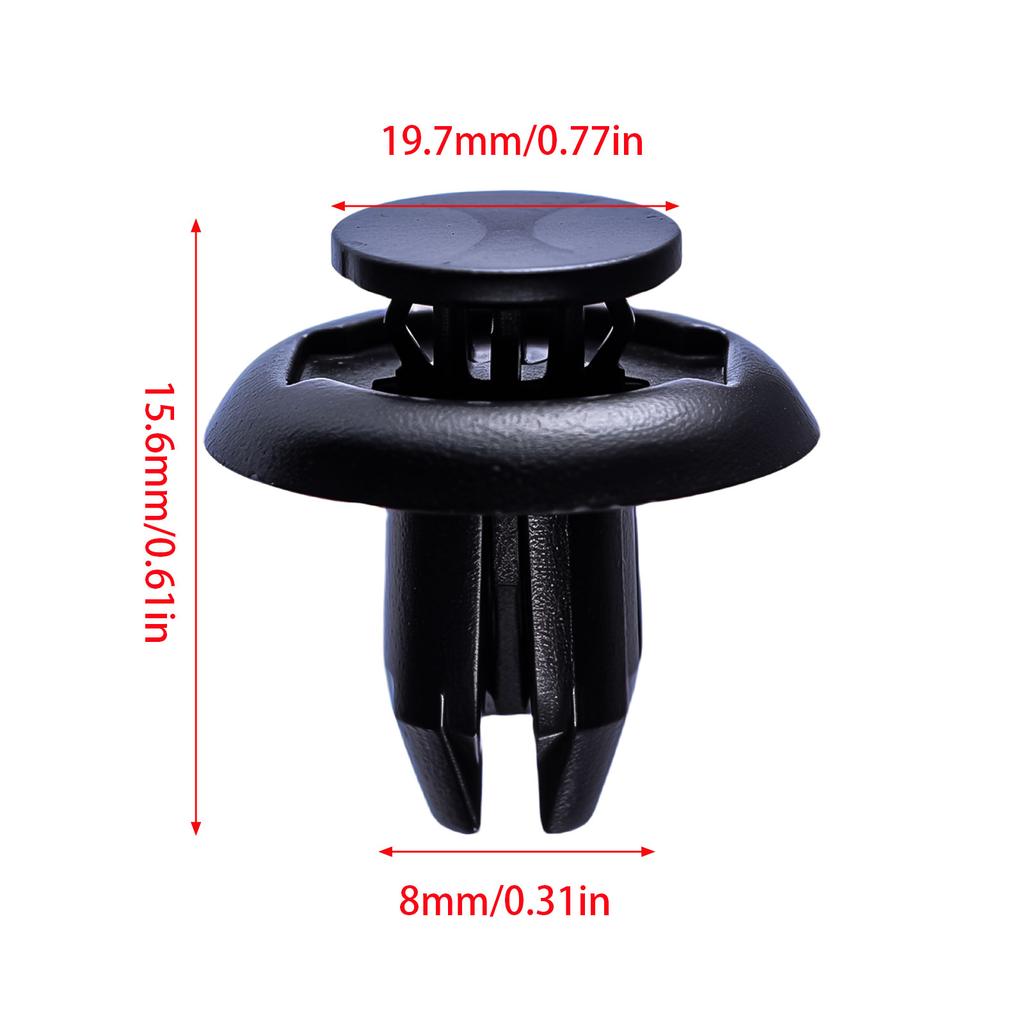 Front Bumper Trim Fastener Clips for Mazda 2 3 CX-3 CX-5 Arch Lining Undertray Clip B45A56146A