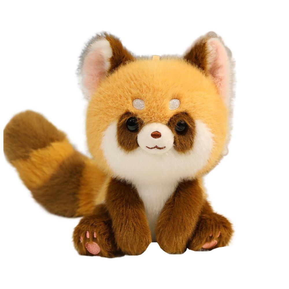 Animals Raccoon Plush Toy Wrist Pad Animal Plush Doll Desk Ornament Sitting Animals Plush  Children