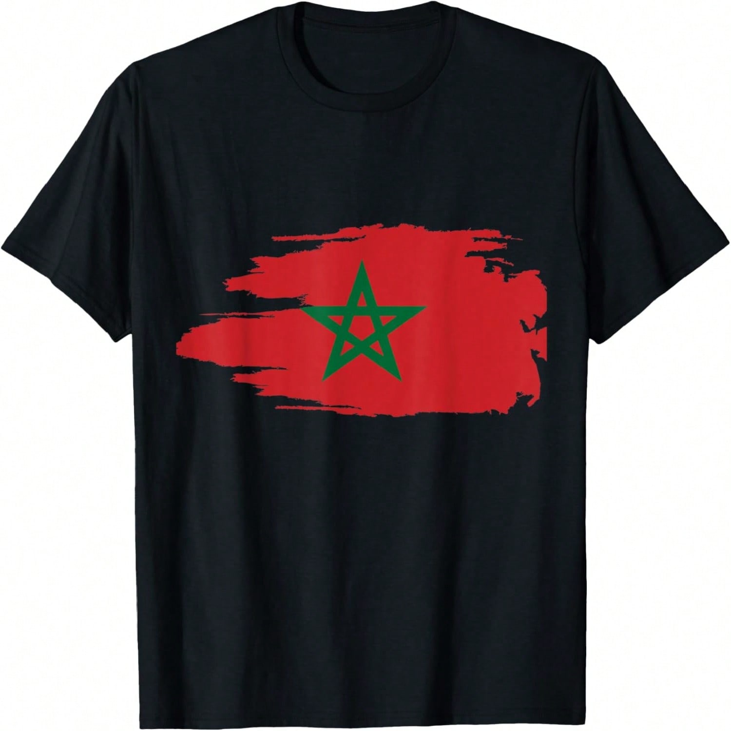 Morocco Moroccan Flag Soccer Football Lover T-Shirt S разноцветный