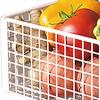 Large Capacity Wall Mounted Storage Basket Iron Hanging Wall Basket Wall Basket  Kitchen Use