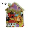 House Refrigerator Magnets Vintage Magnet, Colorful Fairy Tale Town Miniature Home Ornaments Fridge Magnetic Kitchen Decoration Accessories Magnet