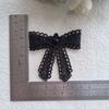 Bowknot Lace Applique Trim Handmade DIY Lace Fabric  for Bags Hair Clips Hair Decor