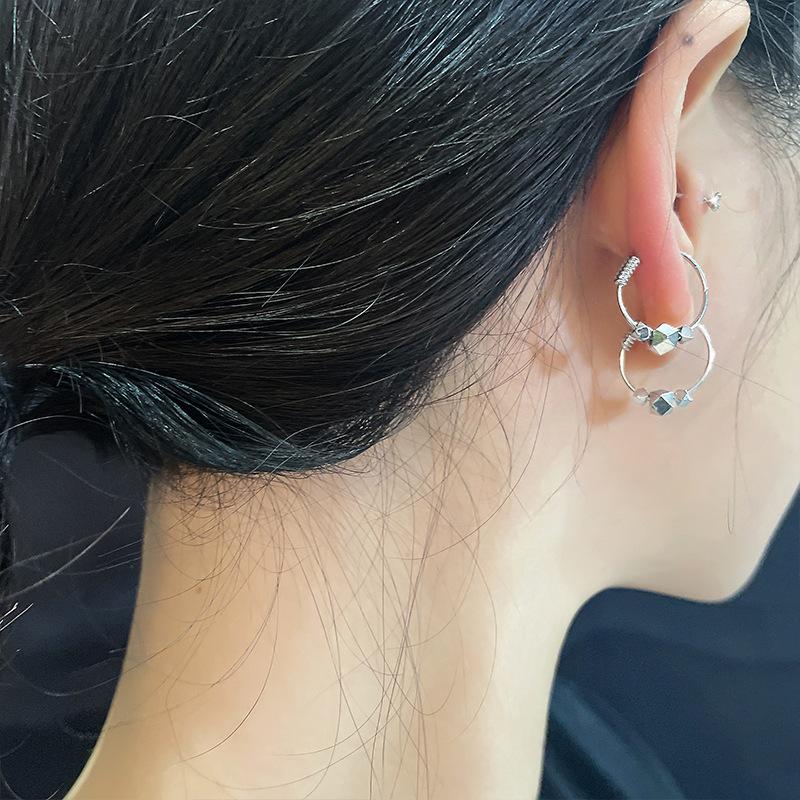 Lindon kvinner kobberlegering øredobber Drop øredobber for kvinner bryllupsfest gaver