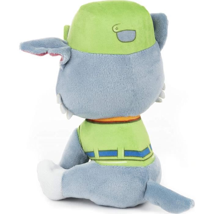 PAW PATROL - PLUSH 15 CM ROCKY Paw Patrol Gund - 6058442 - Soft and Washable Plush Toy from 12 Months