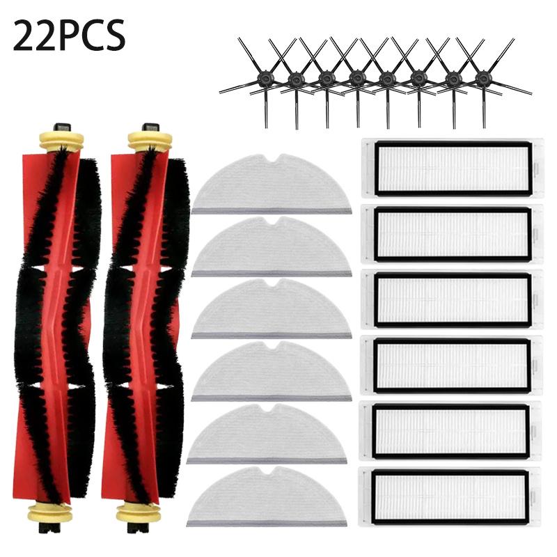 For Roborock S5 S50 S51 S55 S6 S60 S6 Pure Vacuum Cleaner Accessories HEPA Filter Mop Cloth Side Main Brush Spare Parts