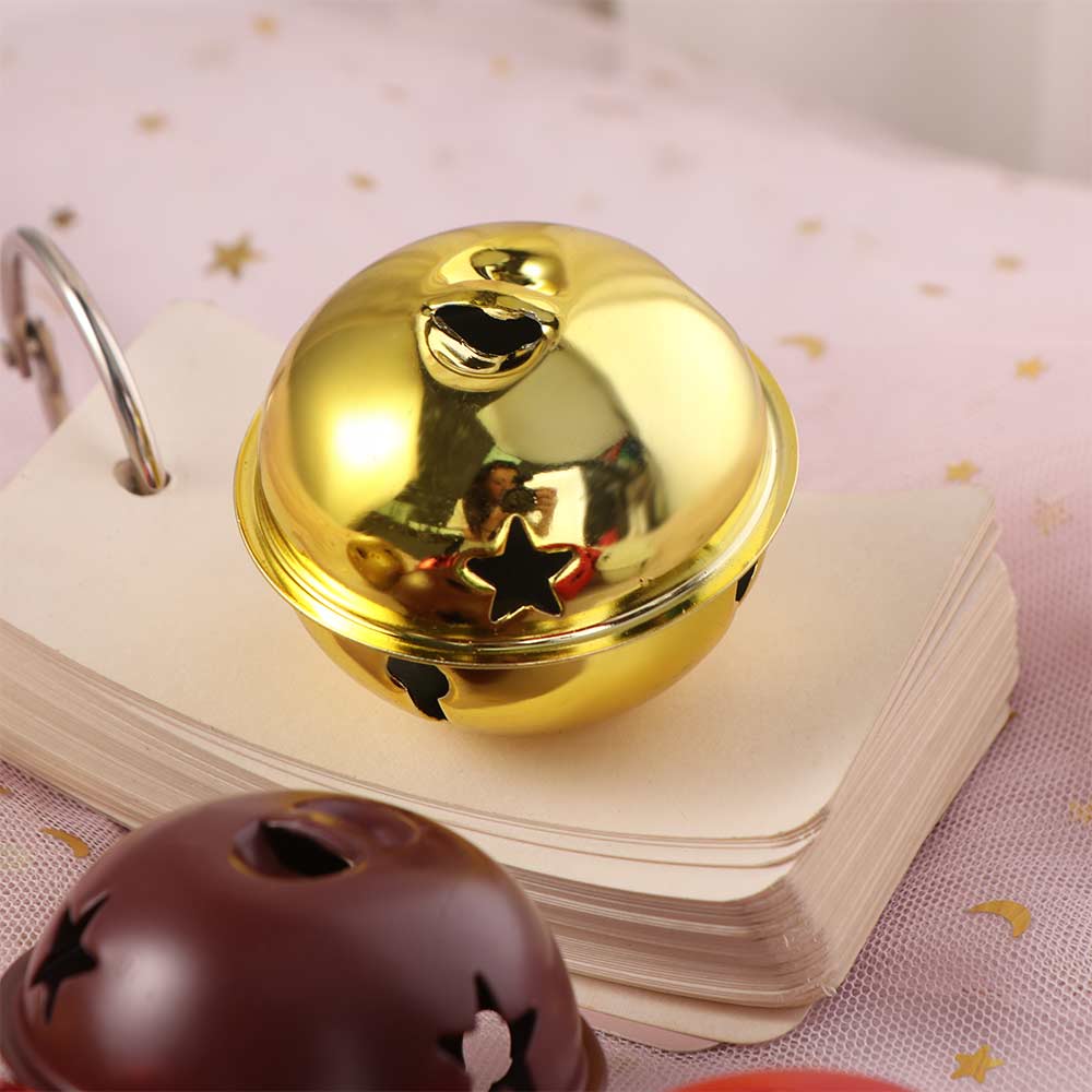 Handmade Christmas Jingle Bells Iron Christmas Tree Bells Practical Christmas Bells Pet Collar