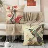 Vintage Floral Pillow Case Pillowcase, Double-sided Printed, Sofa Cushion, Bedroom Headboard Pillow