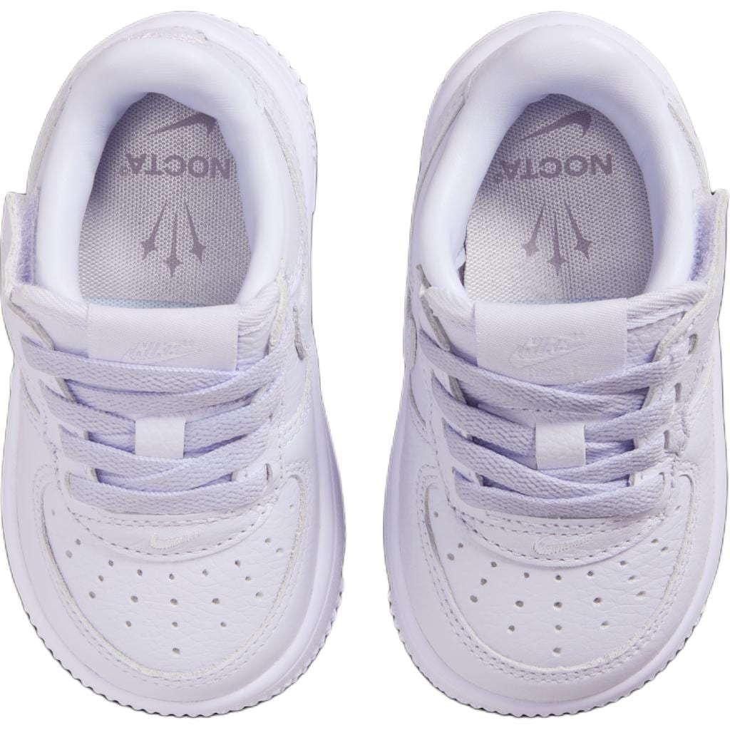 Drake X Nike Air Force 1 Abrasion Resistant Abrasion Resistant Low Top Toddler Shoes Light Purple Infant And Toddler HQ1774-500