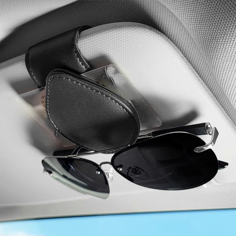 1PC Car Sun Visor Glasses Holder Automobiles Parts Frame Auto Fastener Clip Glasses Ticket Document Holder