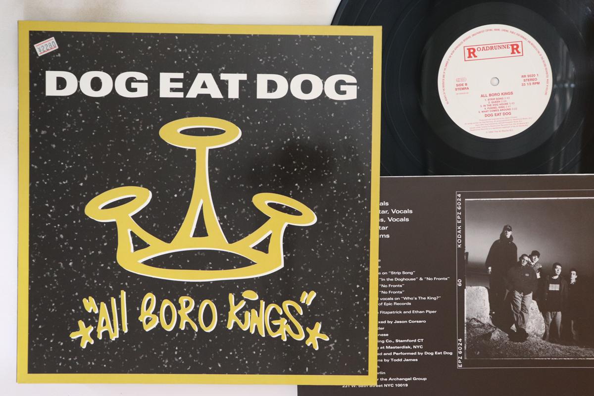 

LP Record DOG EAT DOG - All Boro Kings RR90201 ROADRUNNER 1994 Europe Rock Used