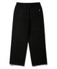 BAKKEN Smile Embroidered Logo Semi-Wide Sweatpants Bk9985_Black