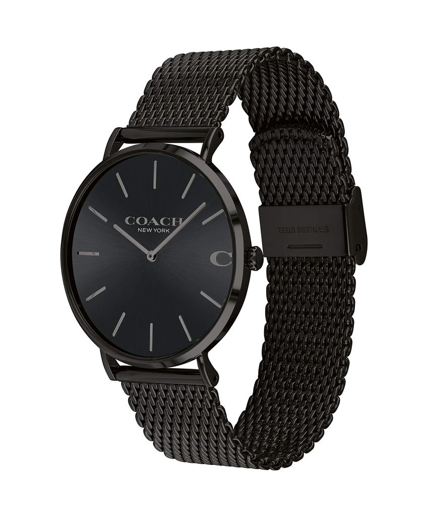 Coach CHARLES 14602148 Black Men's Watch,