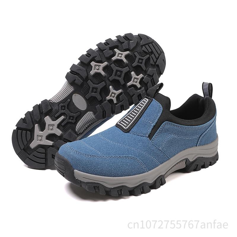 

Men s Walking Shoes Casual Athletic Shoes Non-Slip Wear-Resistant Outdoor Hiking Shoes Comfortable Flat Sole Sneaker Lightweight 36