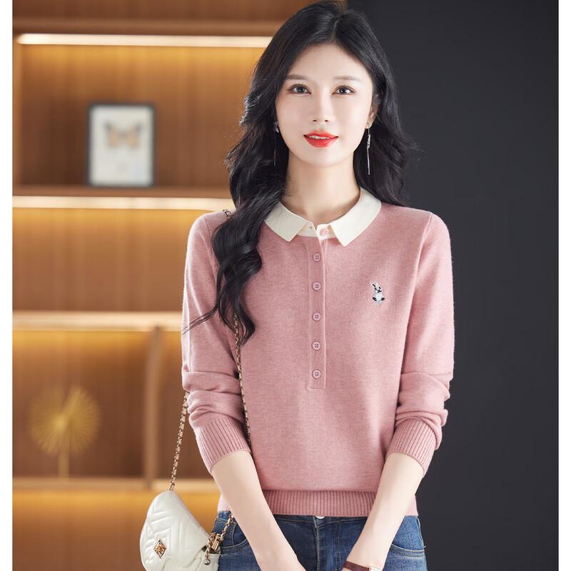 SNOWFLYING Women's Embroidered Pullover Sweater
