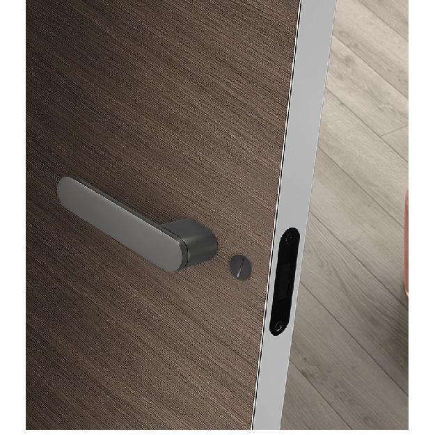 Bedroom Silent Magnetic Suction Door Lock Zinc Alloy Security Door Locks Indoor Wooden Door Handle Lockset Furniture Hardware