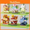 Miniature Street View Puzzle Building Blocks Assembled Toys For Kids And Adults