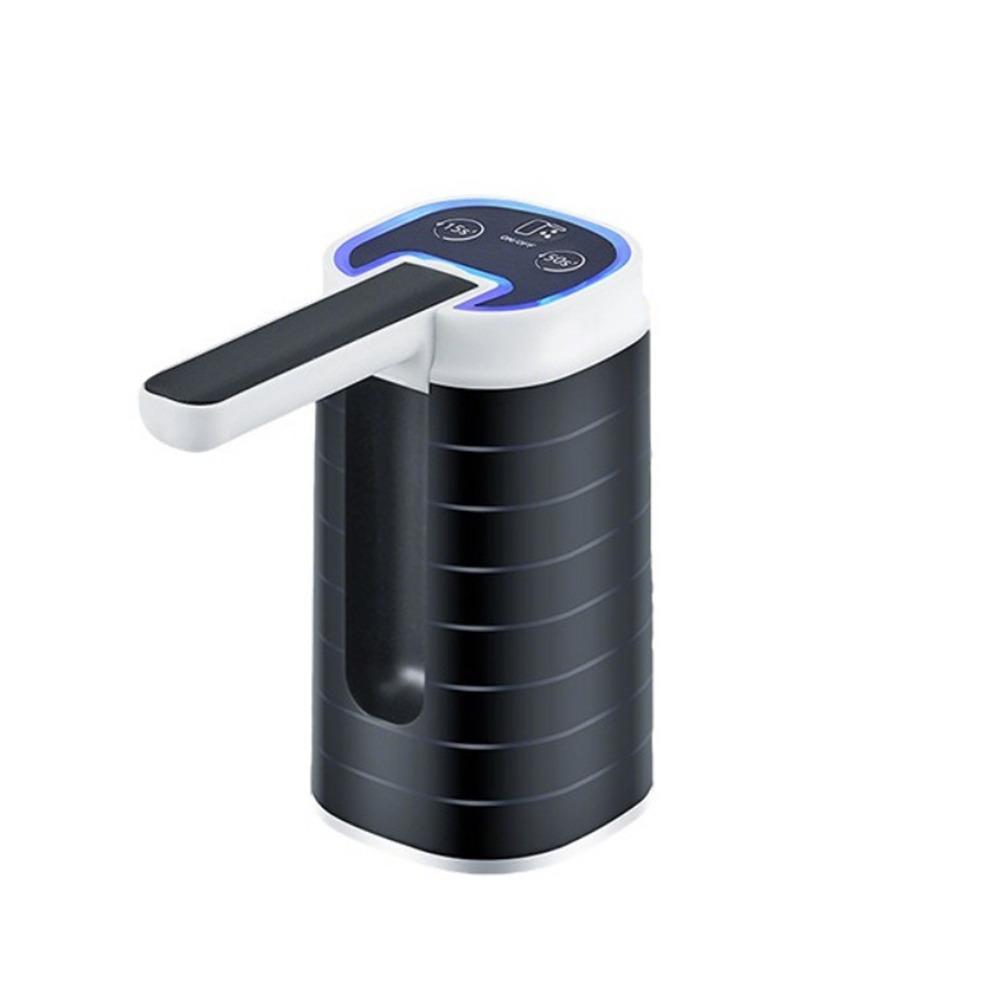 USB Charging Water Bottle Pump Powerful Pump Automatic Drinking Water Pump  Water Gallon Bottle чёрный
