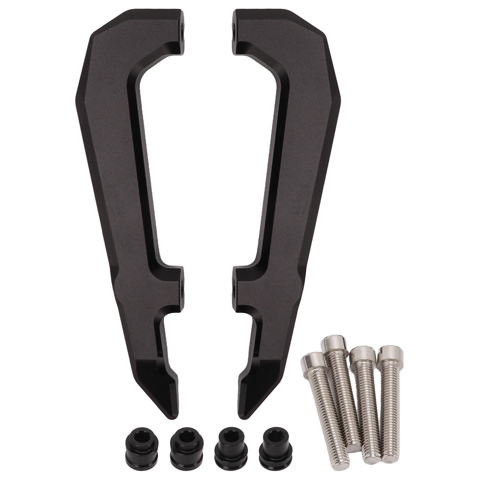 Pair Motorcycle Rear Passenger Seat Handle Bar Aluminium Alloy Replacement for MSX125 GROM