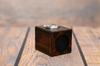 Dogue de Bordeaux, French Mastiff – Wooden candle holder with a dog, a unique souvenir after losing a dog – Design 02 | Art-Dog