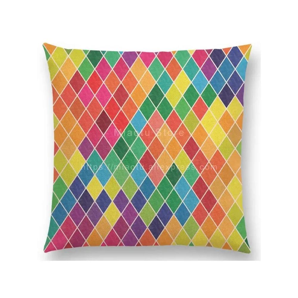 Pillow Cover Upholstery Living Room Sofa Upholstery Cushion Cover Home Decor Car Cushion Cover