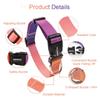 Nylon Adjustable Dog Collar Leash Lead Pet Cat Dog Collar Traction Leash Suitable For Small Large Dogs Bulldog Pugs Beagle