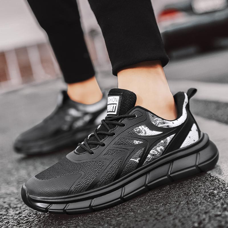 Men's Tennis Sports Running Shoes Young Male Students Walking Running Casual Sneakers Hiking Travel Footwear